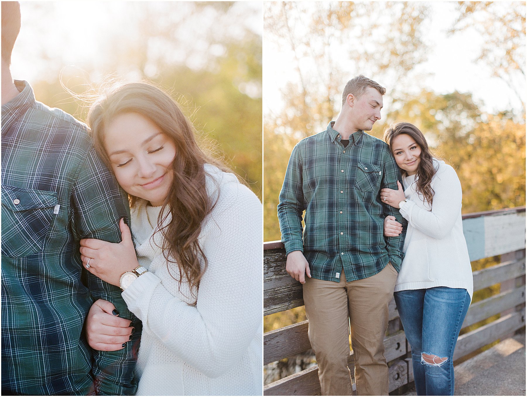 A Fall Downtown Fort Wayne Engagement Session | Scott + Saylor - Life ...